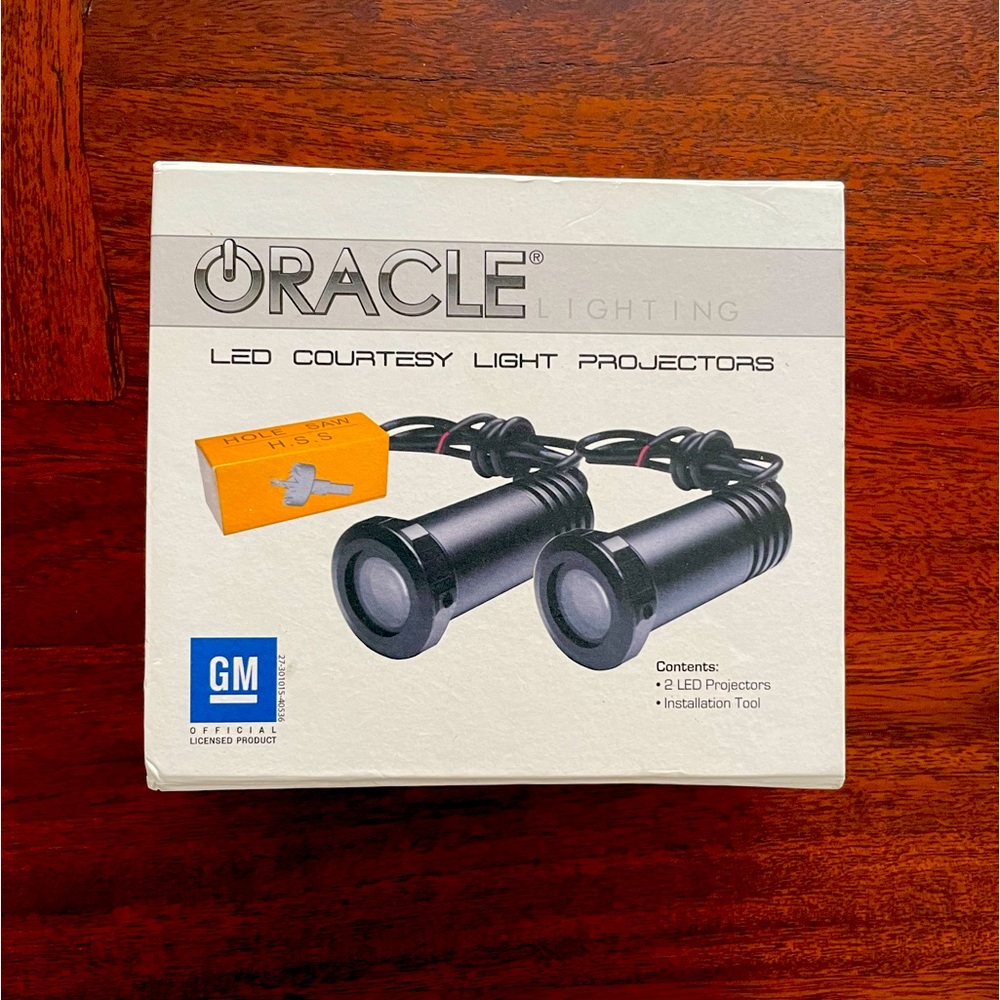 ORACLE CAMARO LED LIGHT DOOR PROJECTORS